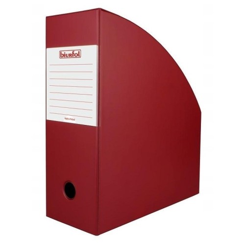 Pojemnik na dokumenty bordo 11cm, Biurfol