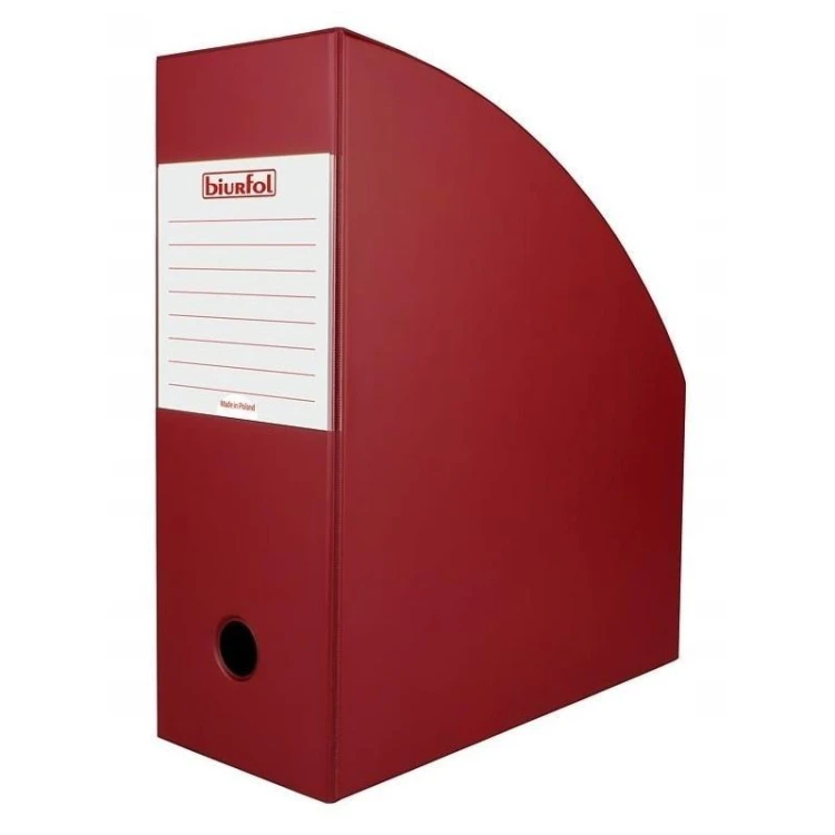 Pojemnik na dokumenty bordo 11cm, Biurfol