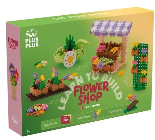Naucz się budować kwiaciarnia, Plus-Plus