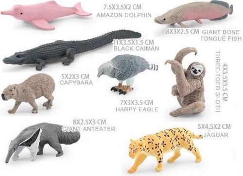 Zestaw zwierząt ameryki południowej, Merkpol