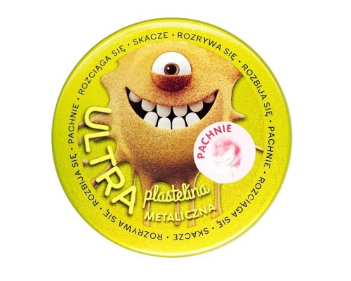 Ultra Plastelina Pachnąca metaliczna złota, EPEE