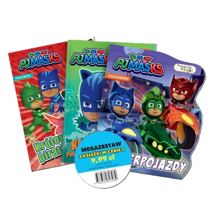 PJ Masks. Megazestaw, praca zbiorowa