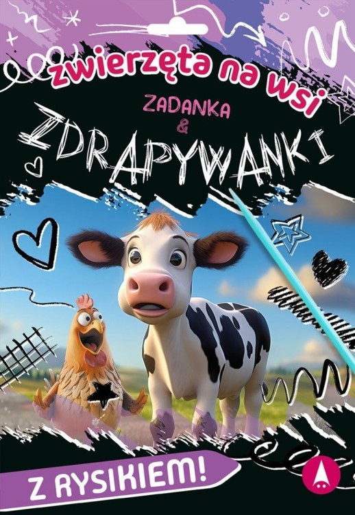 Zadanka & zdrapywanki. Zwierzęta na wsi