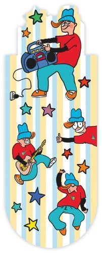 Zakładka magnetyczna owal Chłopak, Henry