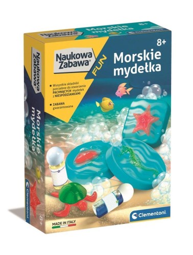 Naukowa zabawa. Morskie mydełka, Clementoni