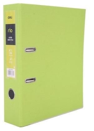 Segregator A4/76mm zielony DELI, DELI