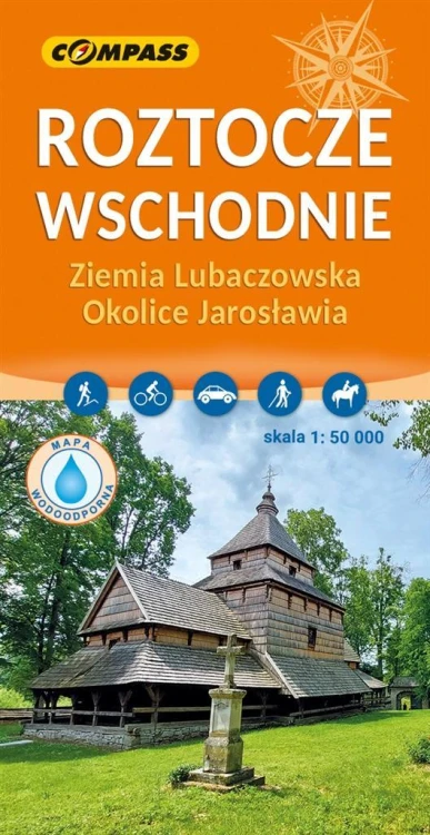Mapa - Roztocze Wschodnie 1:50 000, praca zbiorowa