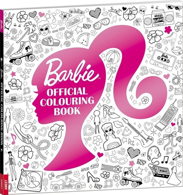 Mattel Barbie. Official Colouring Book, Ameet