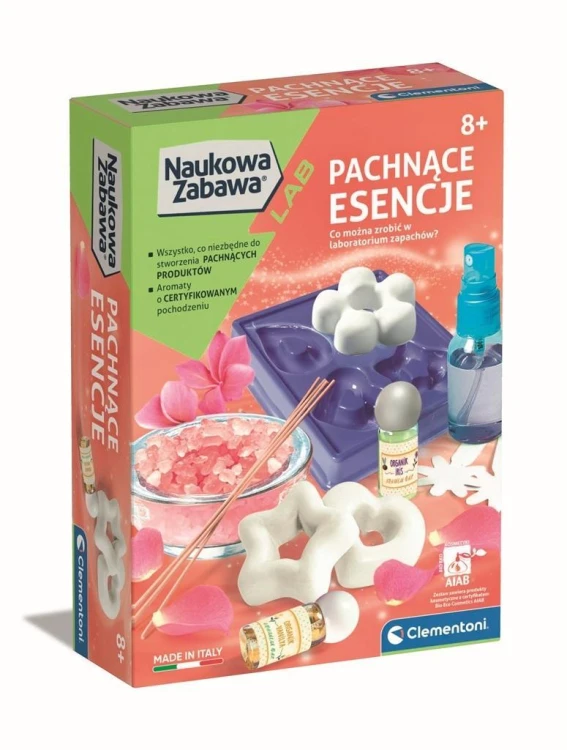 Naukowa zabawa. Pachnące esencje, Clementoni