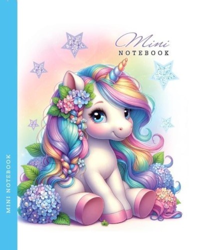 Notatnik 128x165 48K gładki Jednorożec, Fresh