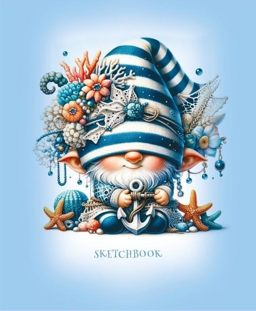 Szkicownik 148x105 24 stron 100g/m2 TW Gnom nieb