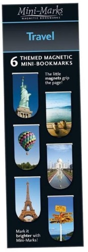 Zakładki magnetyczne Travel 6 sztuk, IF