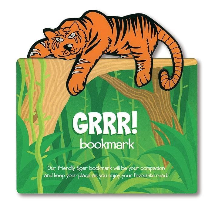 Zwierzęca zakładka do książki - Grrr! - Tygrys, IF