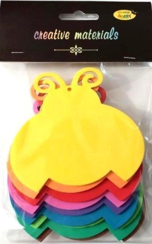 Biedronki z pianki 10,5x9cm 9szt, Galeria Hobby