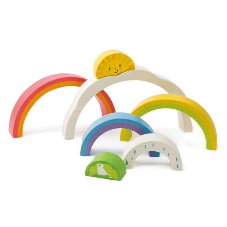 Tęcza składana drewniana, Tender Leaf Toys