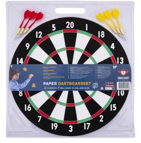 Tarcza do Darta z rzutkami 6szt