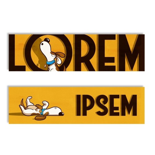 Zakładka kartonowa - Lorem Ipsem, Molom