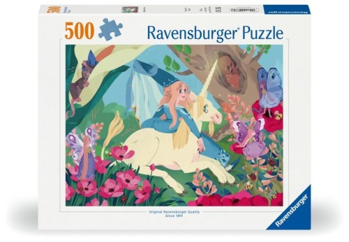 Puzzle 2D: Jednorożec 500el, Ravensburger