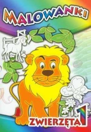 Malowanki Zwierzęta część 1 LIWONA, praca zbiorowa