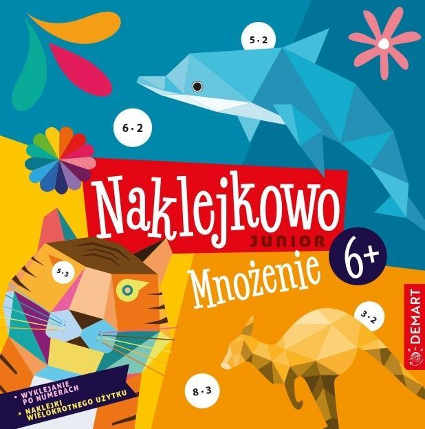 Naklejkowo Junior 6+ Mnożenie, Anna Borchard