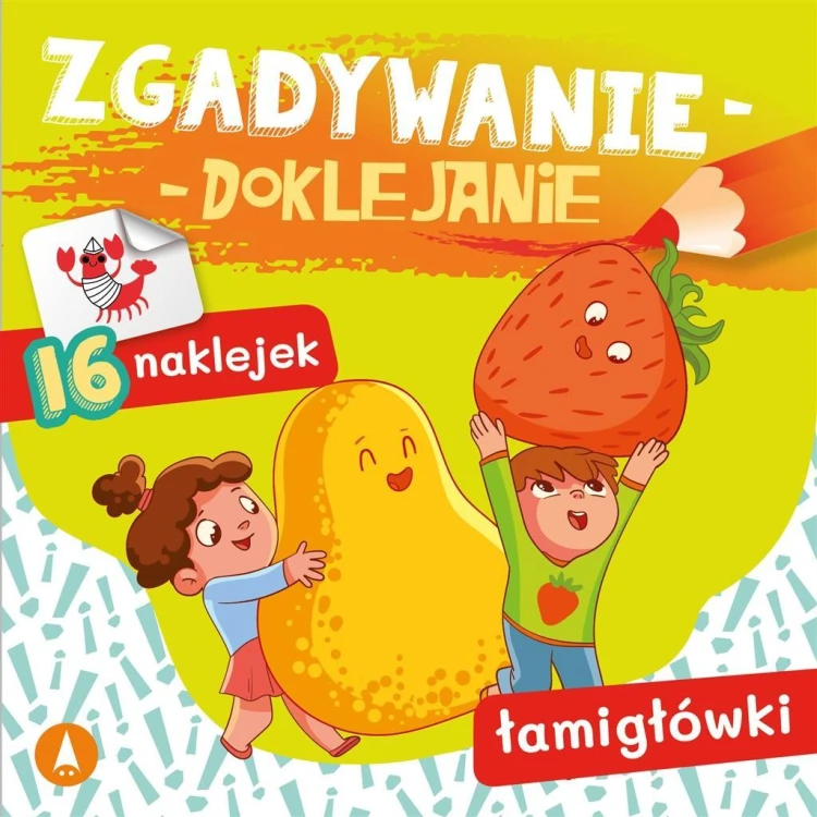 Zgadywanie-doklejanie. Łamigłówki, Sabina Grabias
