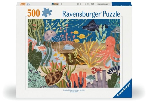Puzzle 2D: Oceaniczna fantazja 500el, Ravensburger