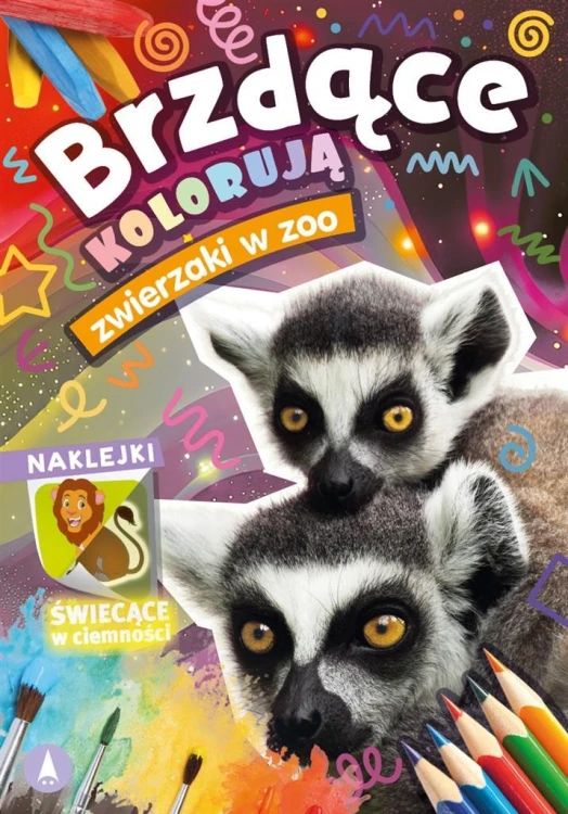 Brzdące kolorują. Zwierzaki w zoo, praca zbiorowa