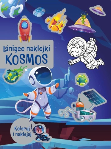 Lśniące naklejki. Kosmos, praca zbiorowa