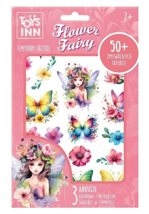 Tatuaże Flower Fairy Bellisa STnux, STnux