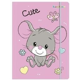 Teczka z gumką A4 Mouse BAMBINO, ST-MAJEWSKI