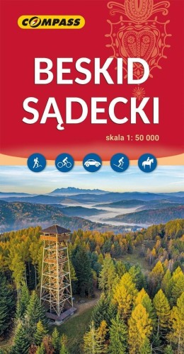 Mapa - Beskid Sądecki 1:50 000, praca zbiorowa