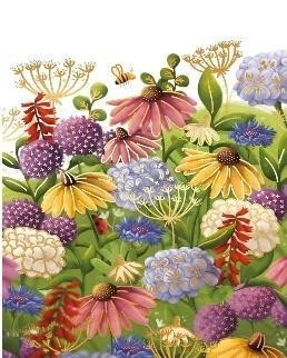 Karnet mini B8 Bukiet kolor