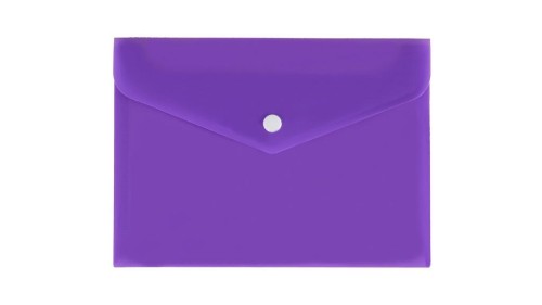 Teczka koperta A5 satyna fioletowa, Biurfol