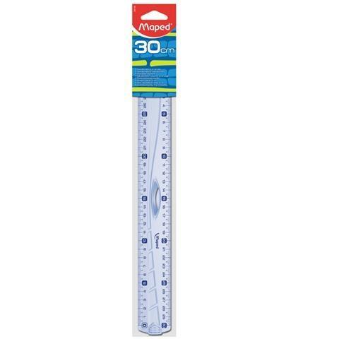 Linijka Geometric 30cm dwustronna bls MAPED, Maped