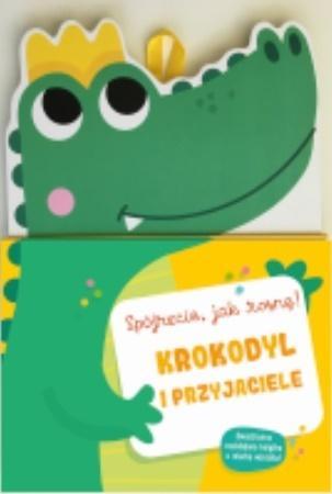 Książka z miarką wzrostu. Krokodyl, praca zbiorowa