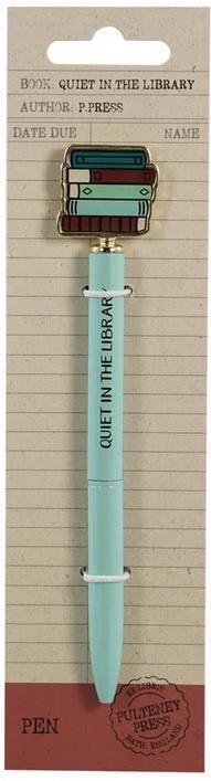 Pulteney Press Długopis 2D Cisza w bibliotece