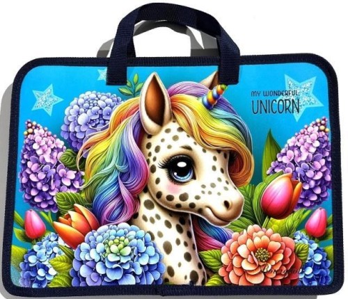 Teczka-torba A4+ zapinana na zamek z rączką Jednor