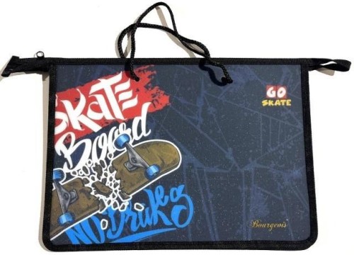 Teczka-torba A4+ zapinana na zamek z rączką Deskor