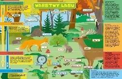 Podkładka na biurko - Warstwy lasu i łąka, Henry