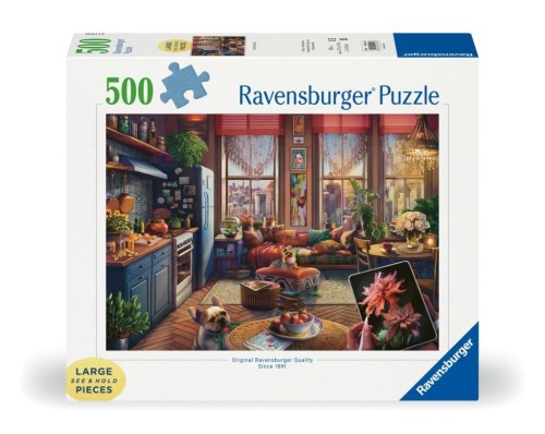 Puzzle 2D: Studio Boho 500el, Ravensburger