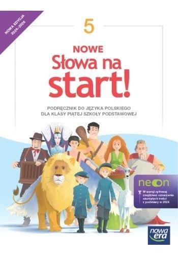 J.Polski SP 5 Nowe Słowa na start neon Podr.