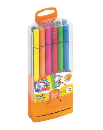 Pisaki trójkatne 12 kolorów FIORELLO, Fiorello