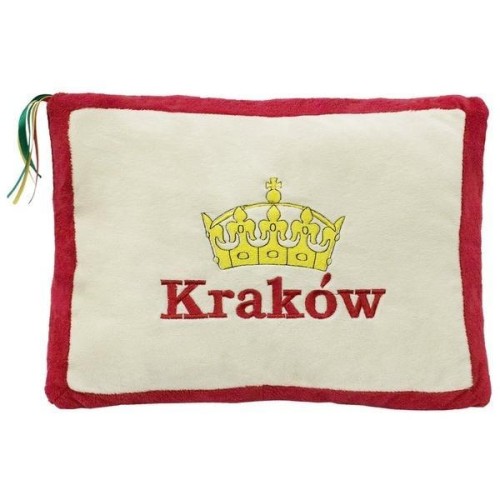 Poduszka Kraków czerwona 34x24cm, Beppe