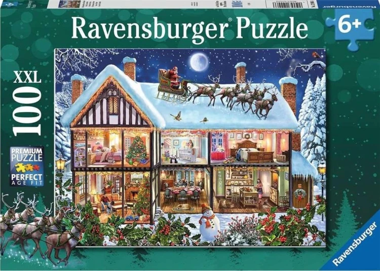 Puzzle XXL 100 W święta, Ravensburger