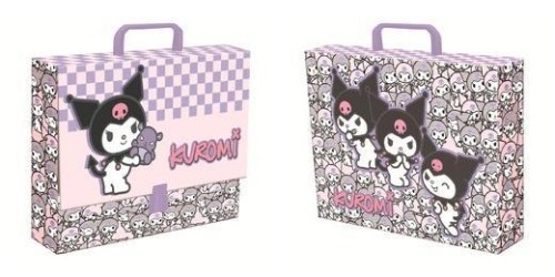 Teczka z rączką A4 XL Kuromi pink, ST-MAJEWSKI