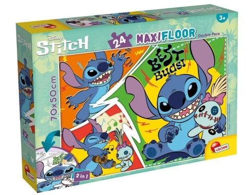 Puzzle Maxifloor 24 Stitch, Lisciani