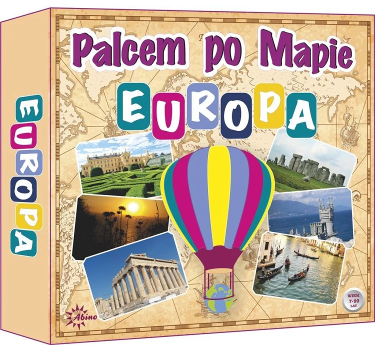 Palcem po mapie - Europa ABINO, ABINO
