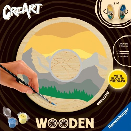 CreArt Wooden: Góry, Ravensburger