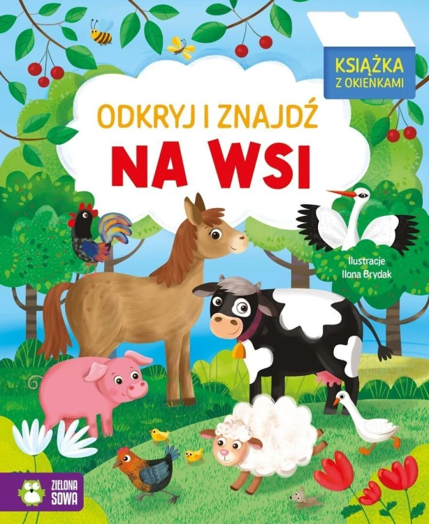 Odkryj i znajdź. Na wsi, Ilona Brydak