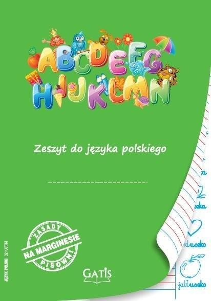 Zeszyt A5/32 linia dla klas 1-3 J. pol. zasady ort